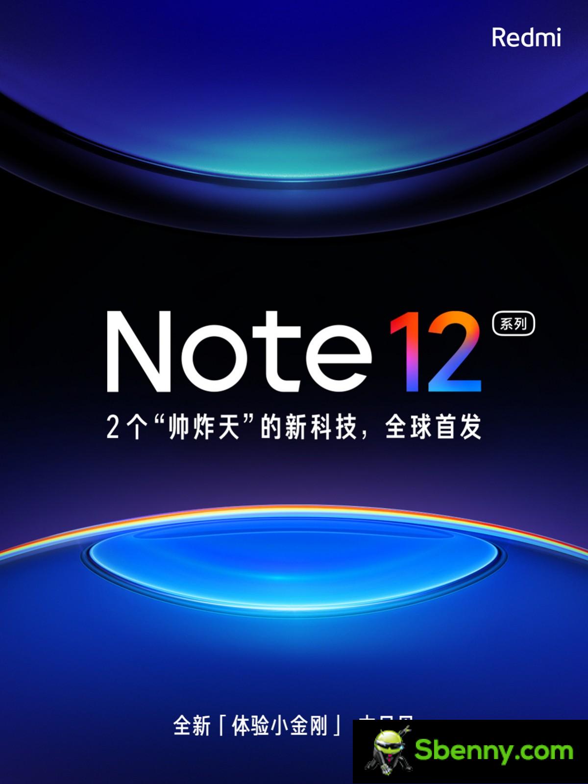 Xiaomi is launching the Redmi Note 12 series this month