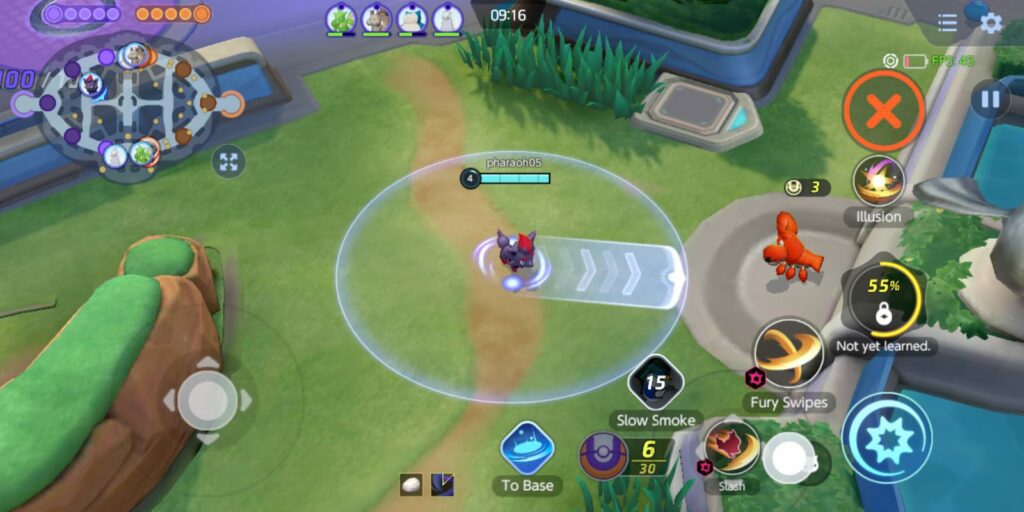 Pokémon Unite Zoroark Guide at the start of the game