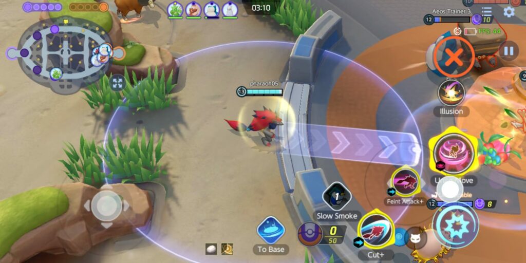 Pokémon Unite Zoroark Guide at the end of the game
