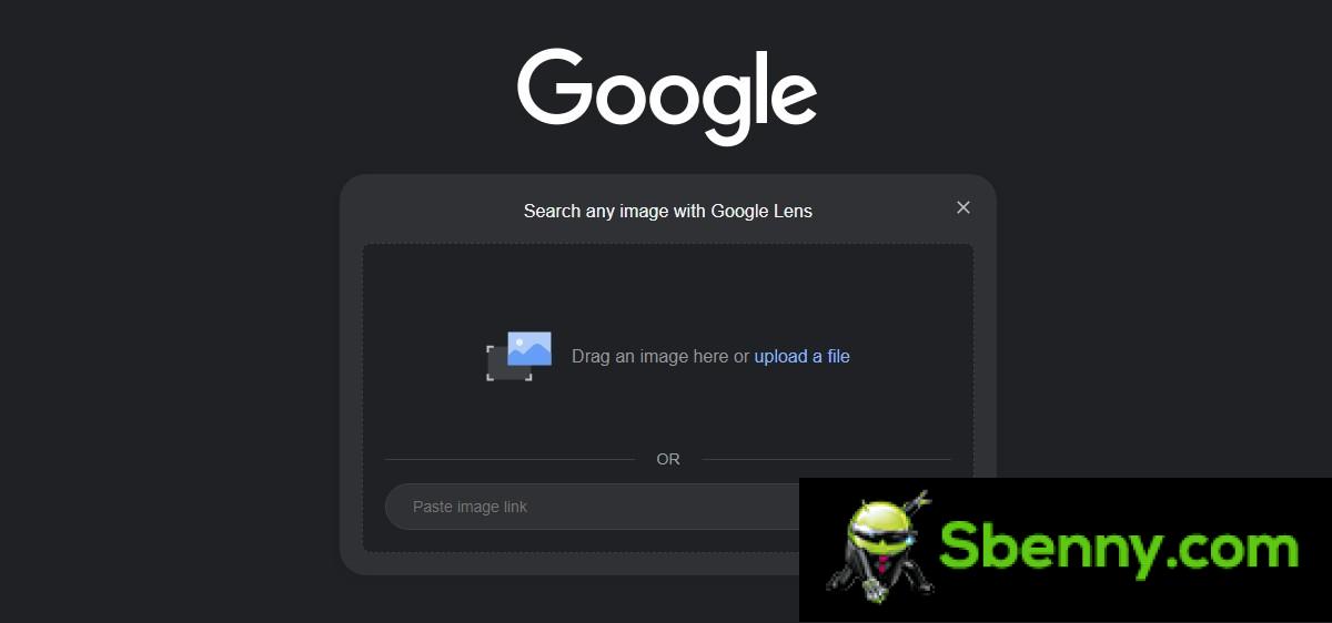 Google Lens is now featured on the Google search page