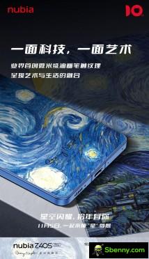 nubia Z40S Pro Starry Night edition