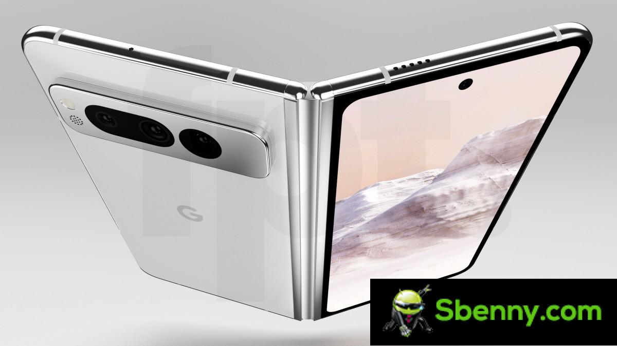 Google Pixel Fold Shown in Detailed Renderings, Price Leaks