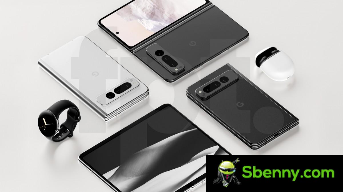 Google Pixel Fold Shown in Detailed Renderings, Price Leaks