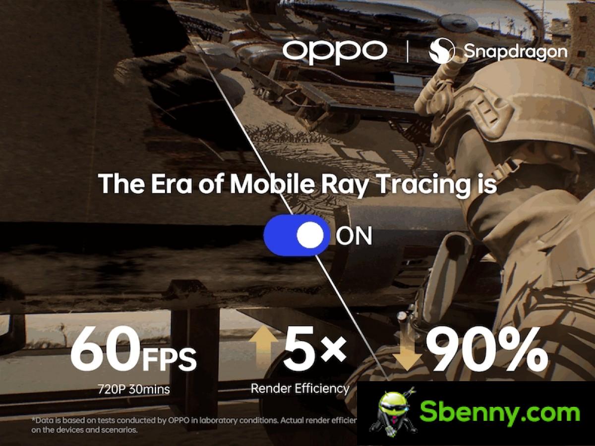 Oppo shares Snapdragon 8 Gen 2 ray tracing details, confirms chip for next Find X