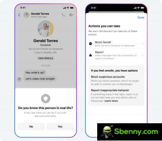 Security features on Messenger and Instagram Direct