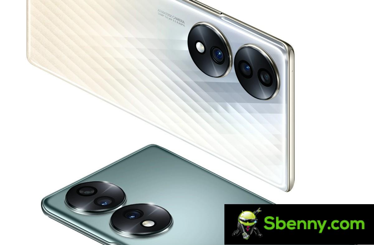 The current Honor 70 series has a 54 + 50MP camera setup on the back