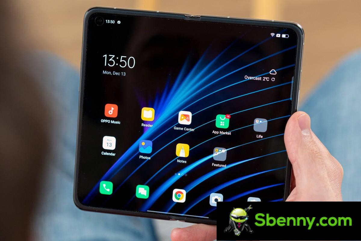 The new Oppo Find N will come with a lightweight body - less than 240 grams