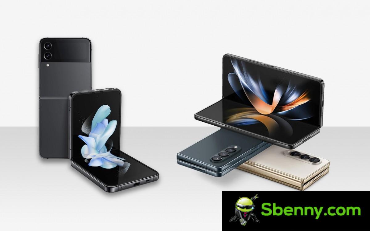 Samsung Galaxy Z Flip4 and Z Fold4 get stable One UI 5.0 with Android 13