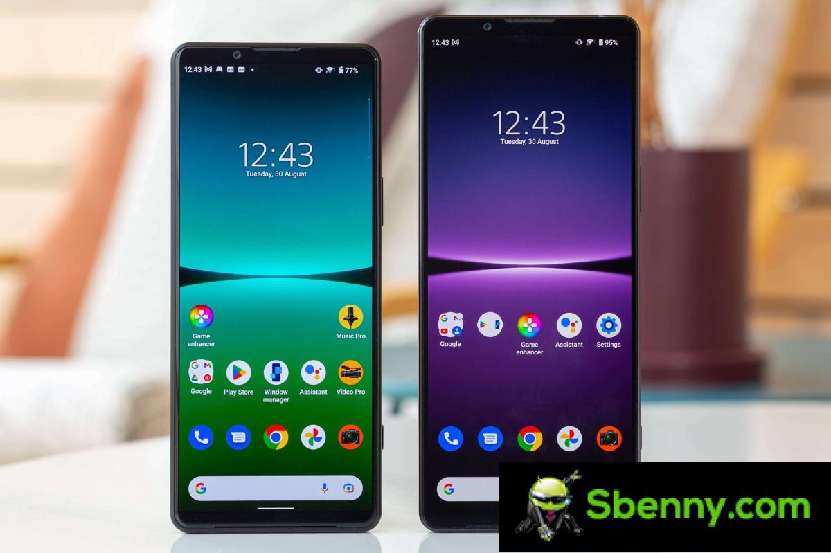 Sony announces the update to Android 13 for Xperia 1 IV and Xperia 5 IV