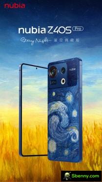 nubia Z40S Pro Starry Night edition