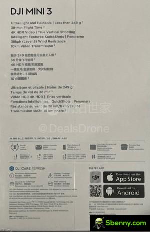 Details from the back of the retail box