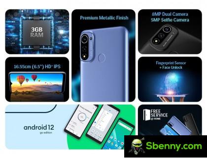 Lava X3 (2022) main specs.