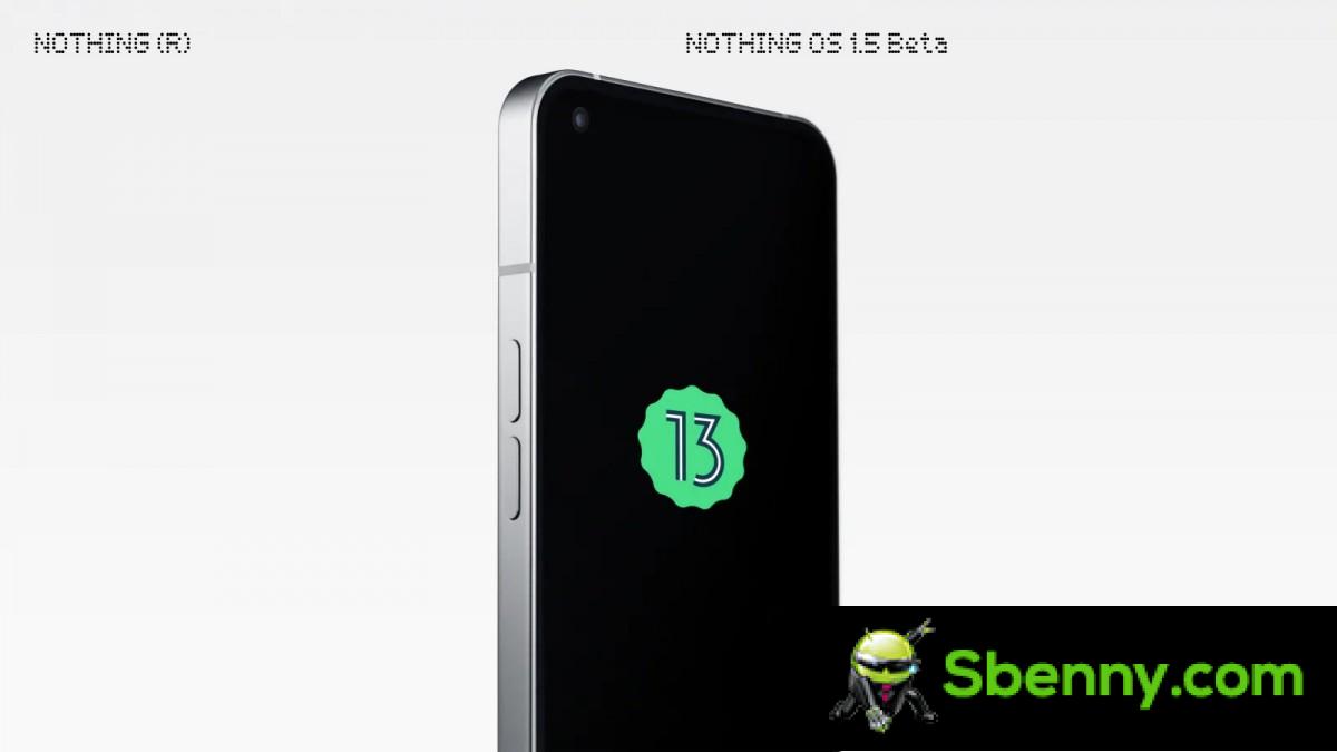 Nothing Phone (1) gets Nothing OS 1.5 beta, based on Android 13