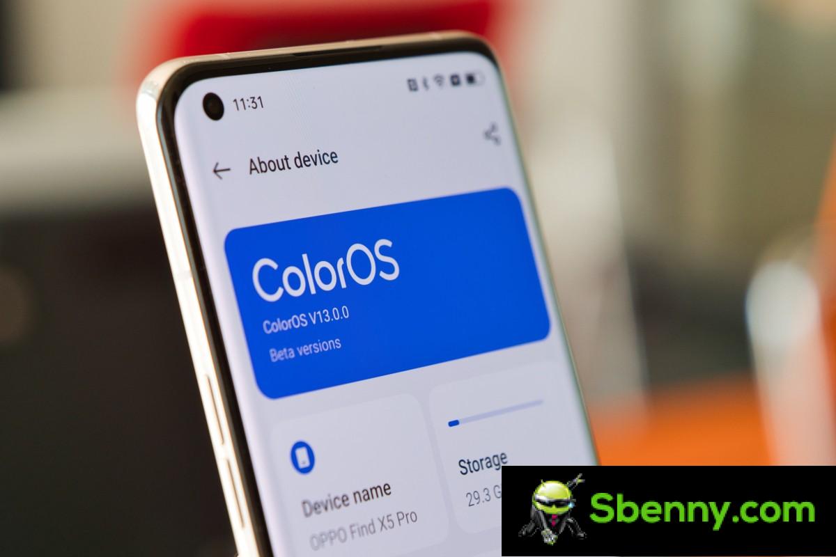 Oppo reveals ColorOS 13 update roadmap for Q1 2023