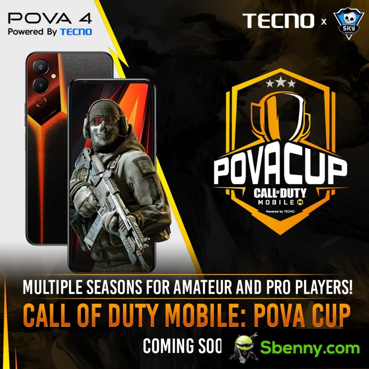 Tecno partners with Skyesports to bring Call of Duty Mobile Pova Cup