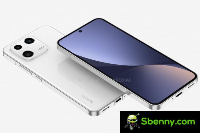 Renderings of Xiaomi 13