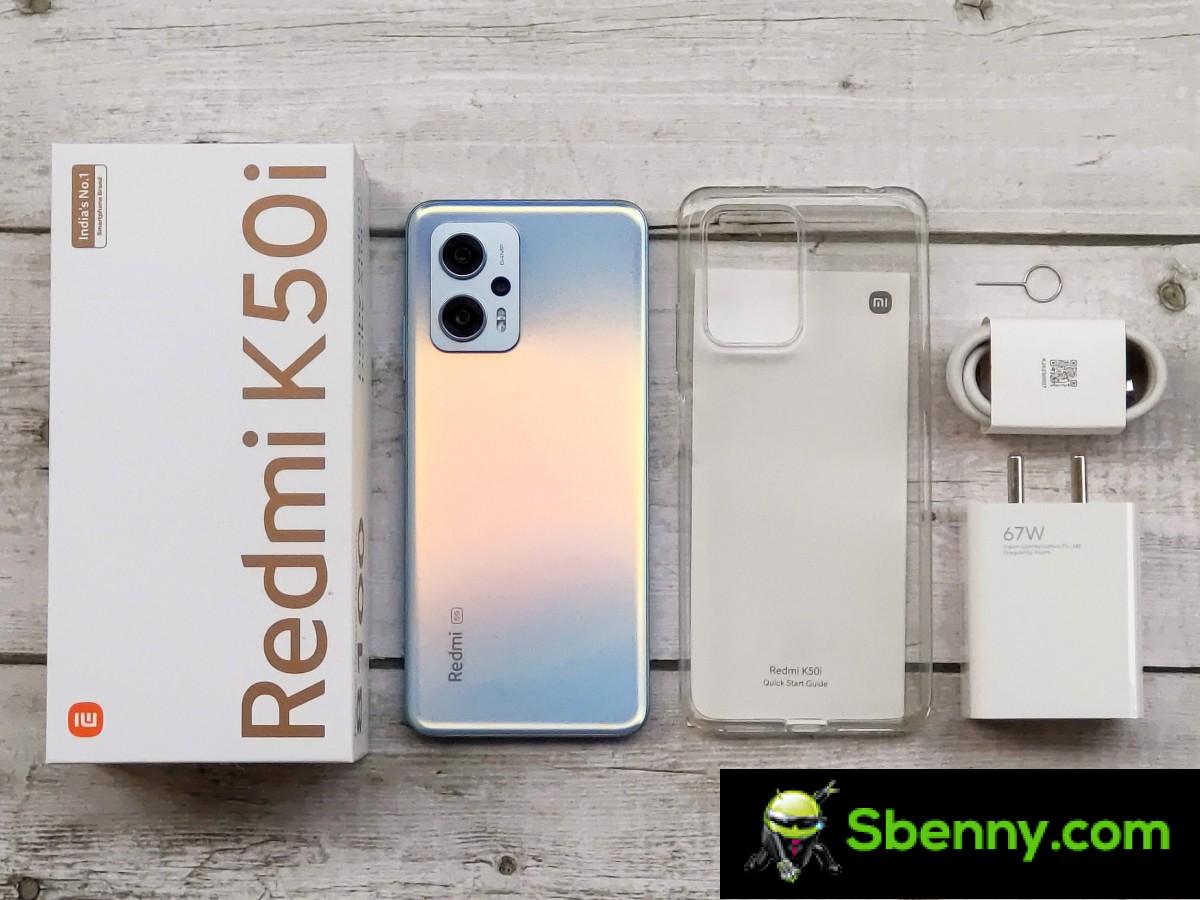 Xiaomi Redmi K50i hands-on review