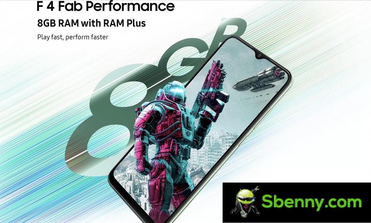 Unveiled the specifications, design and launch date of the Samsung Galaxy F04