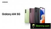 Samsung Galaxy A14 5G colors