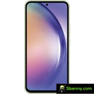 Renderings of Samsung Galaxy A34 and Galaxy A54