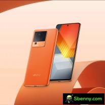 vivo iQOO Neo7 in black, blue and orange