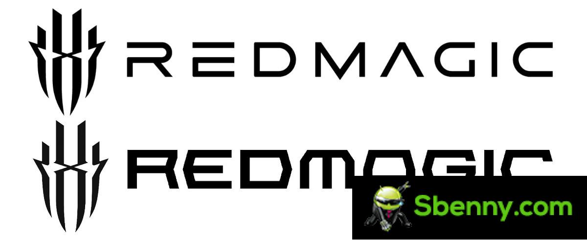 New Red Magic logo above, old below