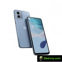 Moto G53 in arctic silver