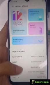 The ZTE Blade V40 design