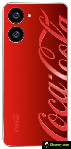 Leaked image of the Coca-Cola phone