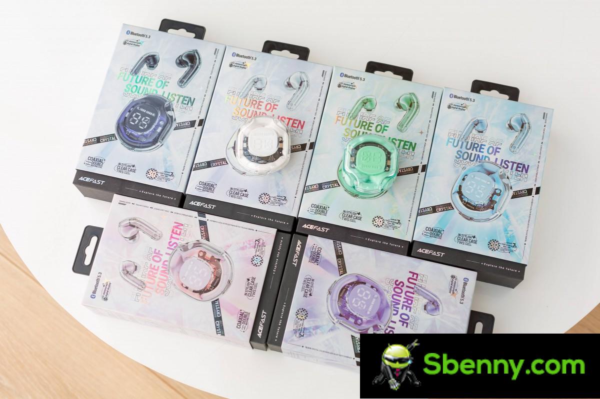 Acefast Crystal (2) T8 earphones review 