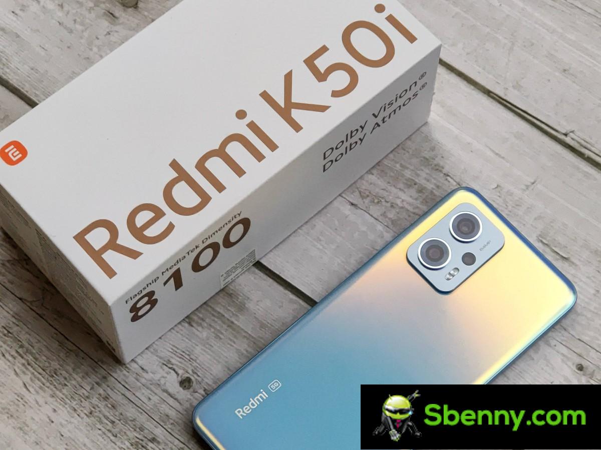 Xiaomi Redmi K50i hands-on review