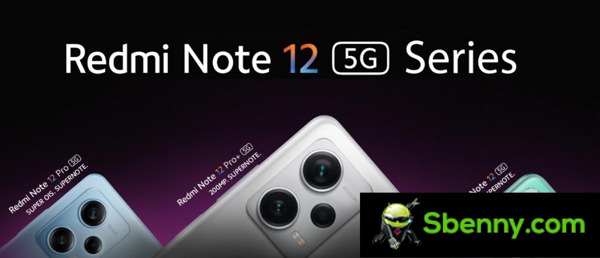 Xiaomi introduces the Redmi Note 12 series to the global stage