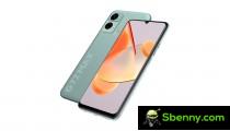 BLU G72 Max in black, orange and green