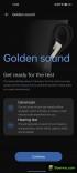 Sound settings