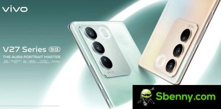 teaser images of vivo V27