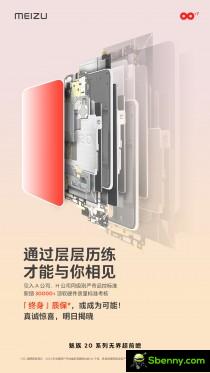Meizu 20: strict quality controls