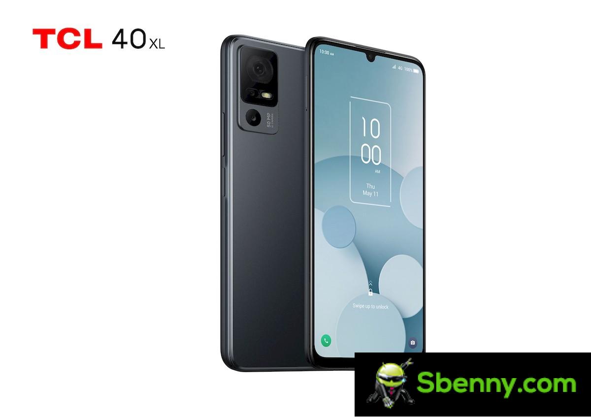 The TCL 40 XE is the company's new cheapest 5G phone, 40 X and 40 XL join the MWC