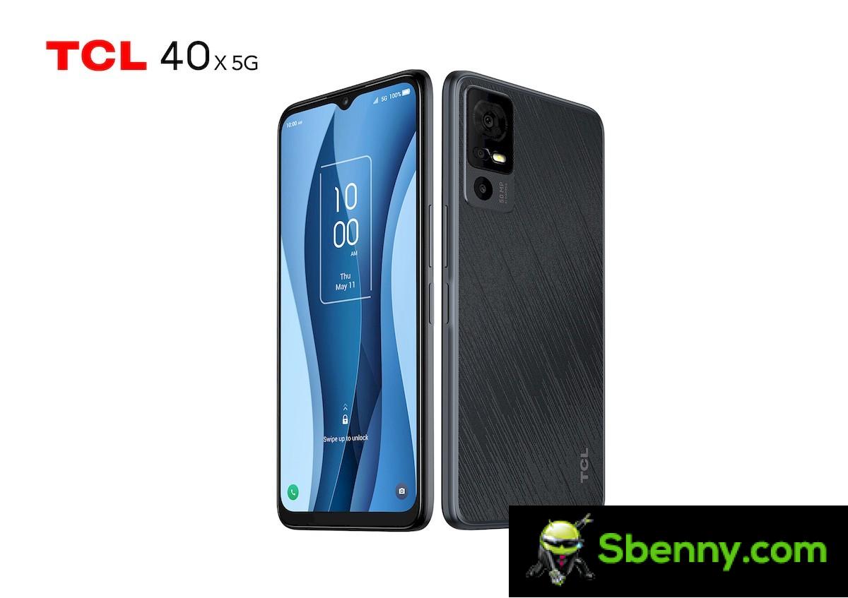 The TCL 40 XE is the company's new cheapest 5G phone, 40 X and 40 XL join the MWC
