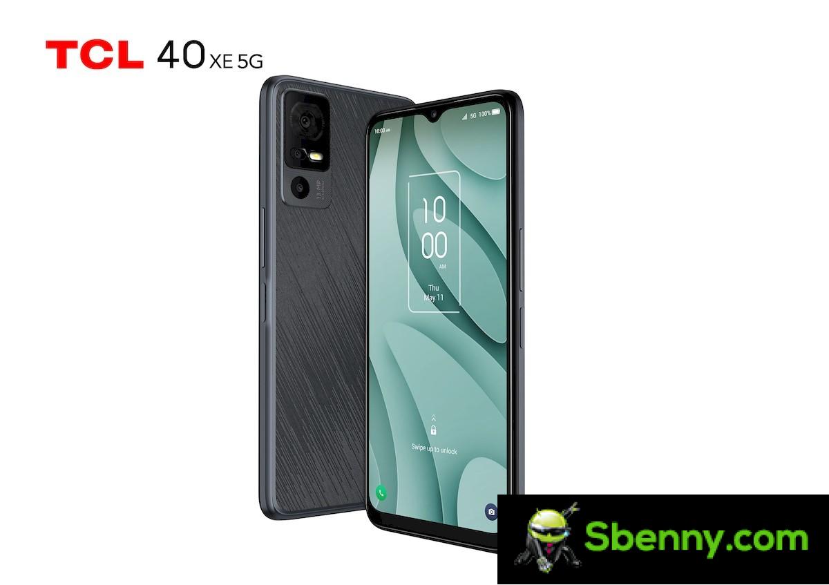 The TCL 40 XE is the company's new cheapest 5G phone, 40 X and 40 XL join the MWC