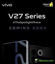 teaser images of vivo V27