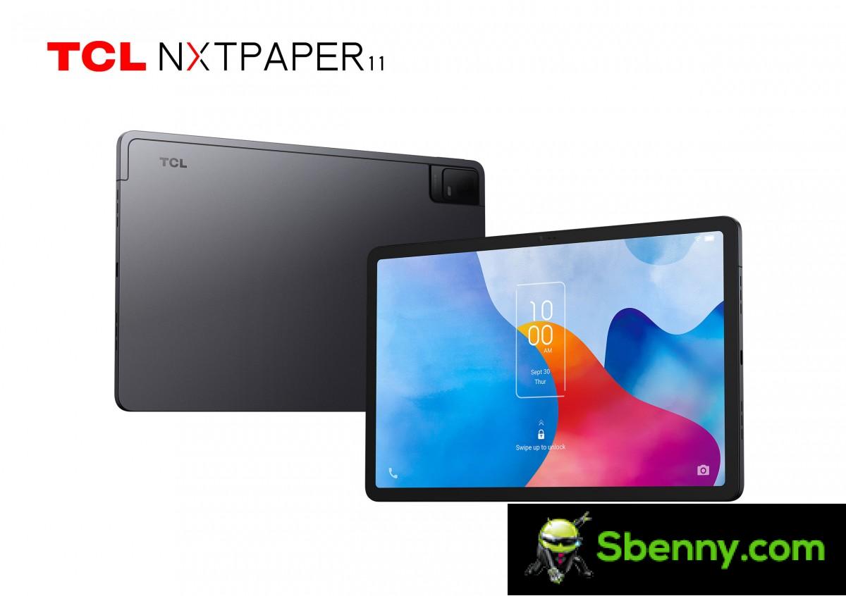 TCL introduces NXTPAPER 11 with 2nd generation display technology, more cost-effective Tab 11 card