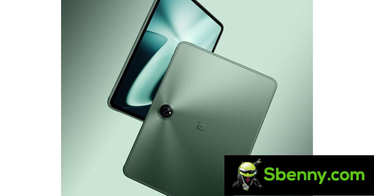 The OnePlus Pad leaks a new official-looking image, it has a camera bump you can't see