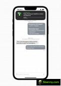 Demo of Apple Emergency SOS via Satellite