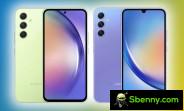 More Samsung Galaxy A54 and Galaxy A34 specs leaked along with colorful renders