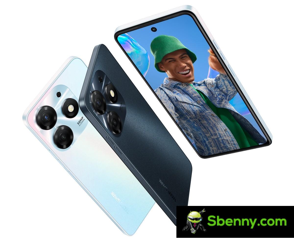 Tecno Spark 10 Pro announced with 6.8'' 90Hz display, Helio G88 chipset and glass back