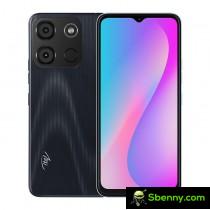 itel A60 in sapphire black