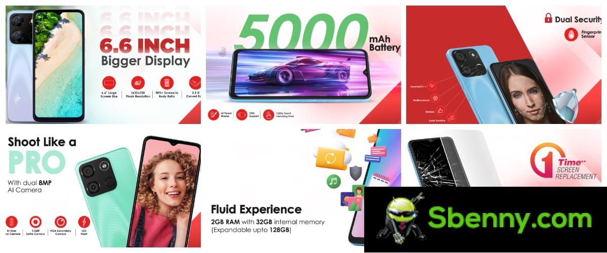 The new itel A60 is an Android Go phone that wants to keep prices low