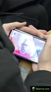 Alleged Google Pixel Fold in the wild