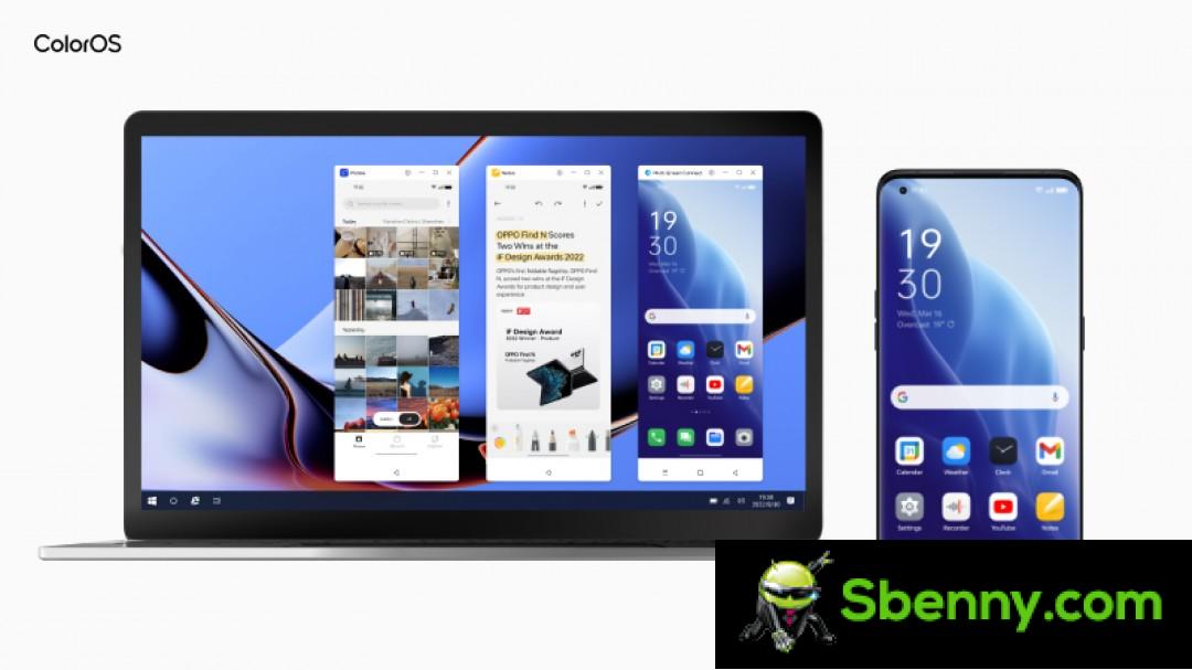 Oppo Connect helps ColorOS devices share data with each other and also with your laptop