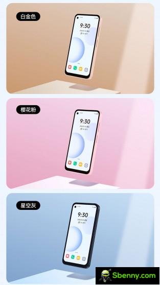 Qin 3 Ultra is tiny compared to most smartphones and comes in three color options